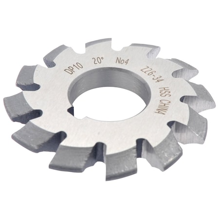 Hhip 10P 4 20 Degree Gear Cutter 2040-1047